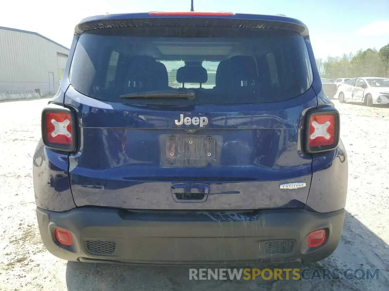6 Photograph of a damaged car ZACNJABBXKPJ75373 JEEP RENEGADE 2019
