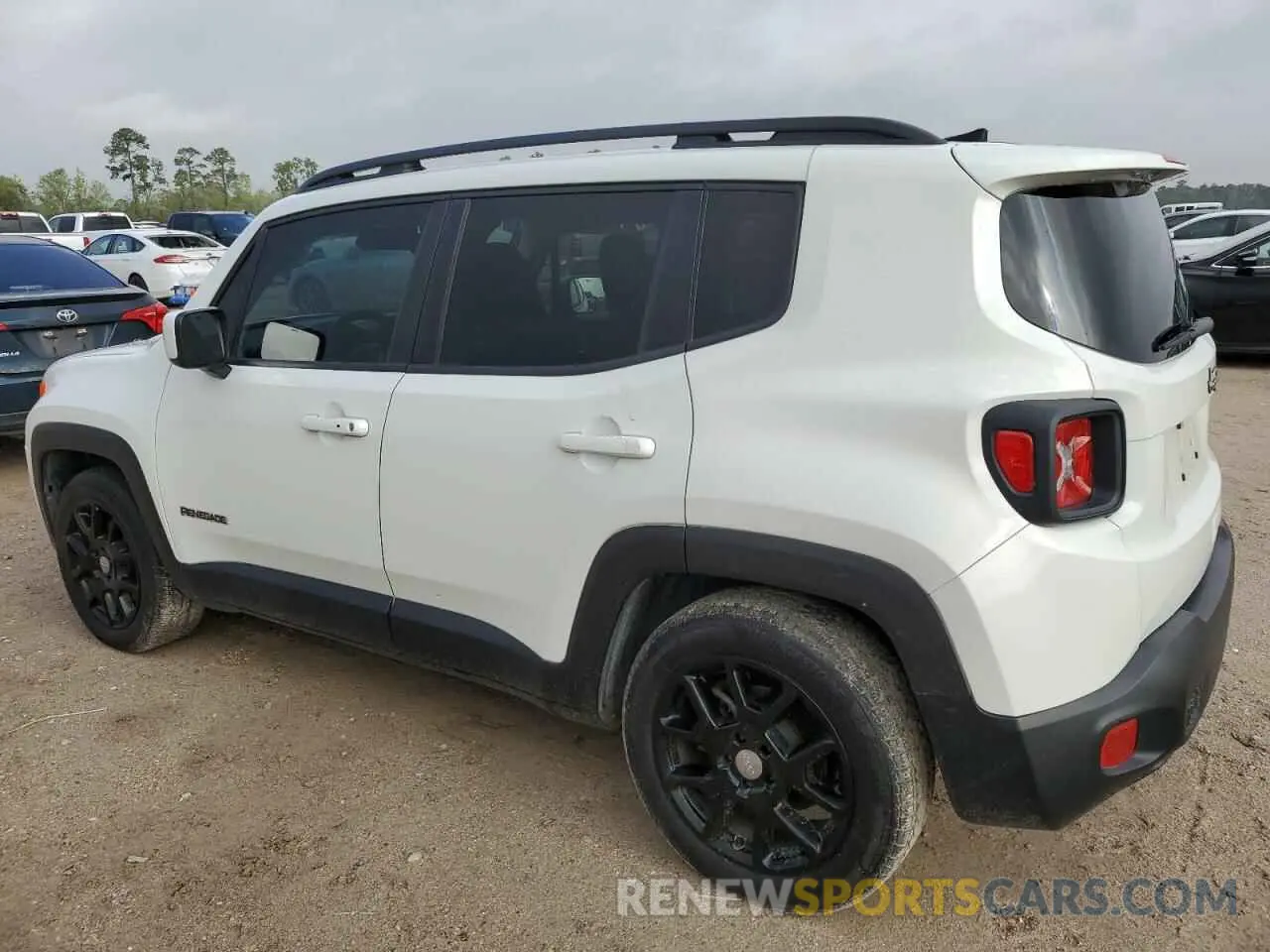 2 Photograph of a damaged car ZACNJABBXKPK01745 JEEP RENEGADE 2019