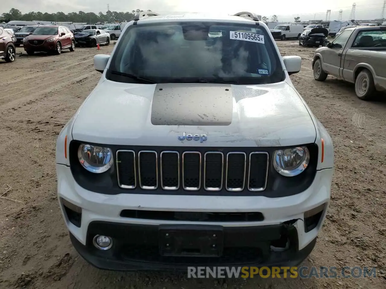 5 Photograph of a damaged car ZACNJABBXKPK01745 JEEP RENEGADE 2019
