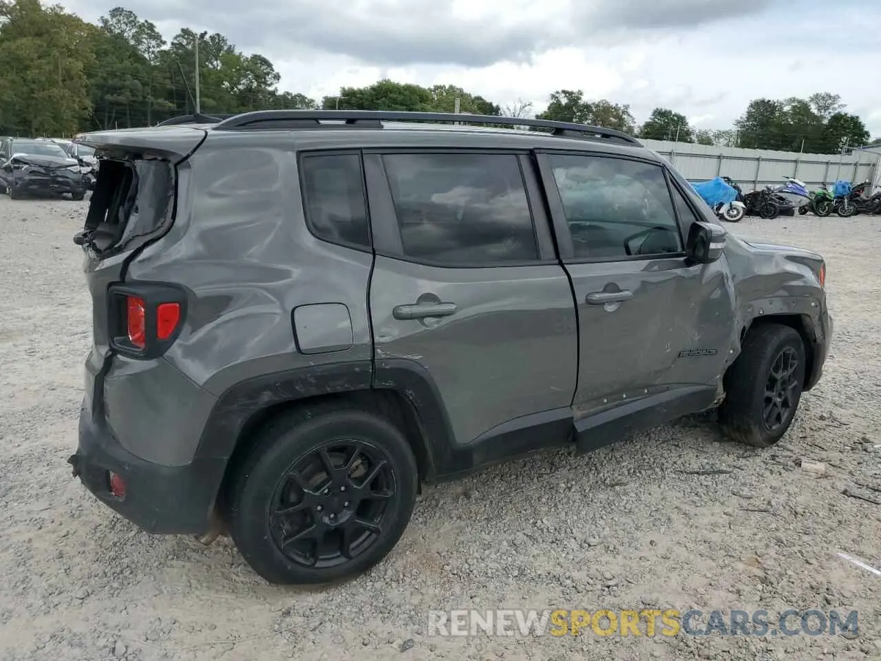 3 Photograph of a damaged car ZACNJABBXKPK42652 JEEP RENEGADE 2019
