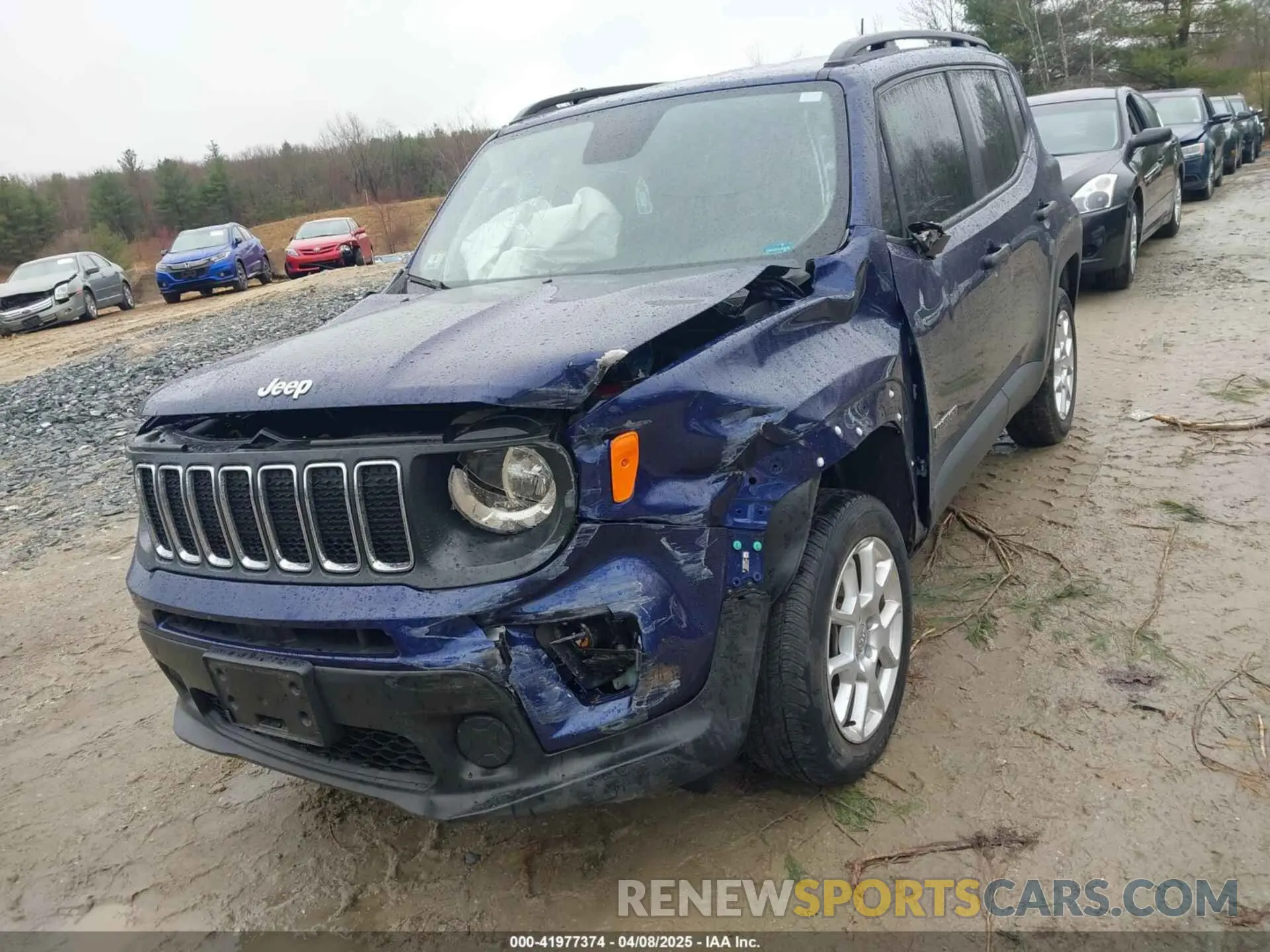 6 Photograph of a damaged car ZACNJBAB0KPJ86602 JEEP RENEGADE 2019