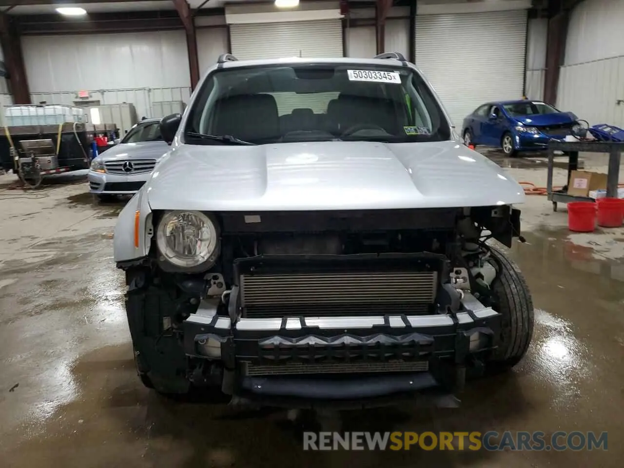 5 Photograph of a damaged car ZACNJBAB0KPJ97258 JEEP RENEGADE 2019