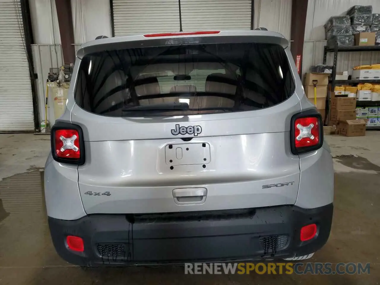 6 Photograph of a damaged car ZACNJBAB0KPJ97258 JEEP RENEGADE 2019