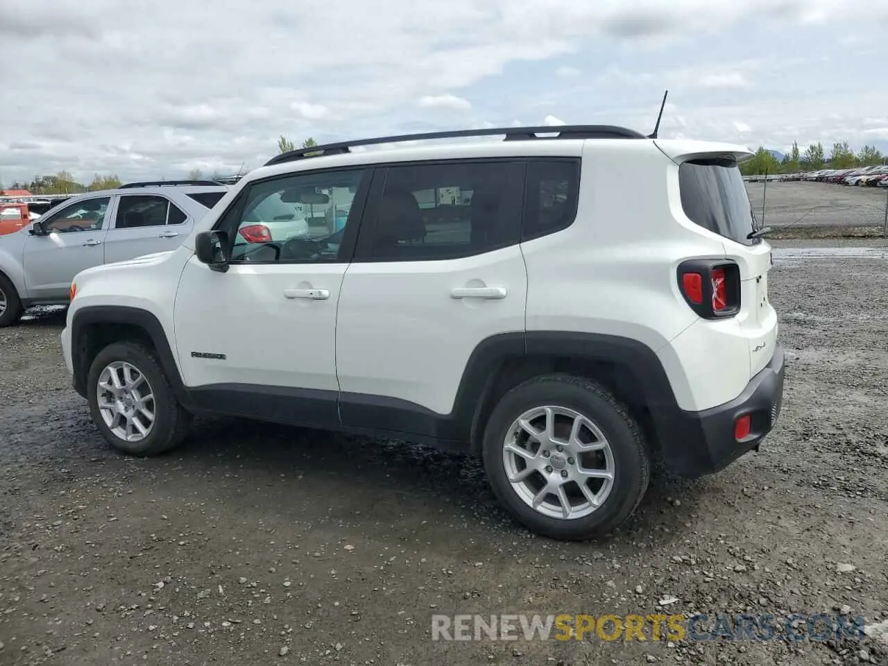 2 Photograph of a damaged car ZACNJBAB0KPK04130 JEEP RENEGADE 2019