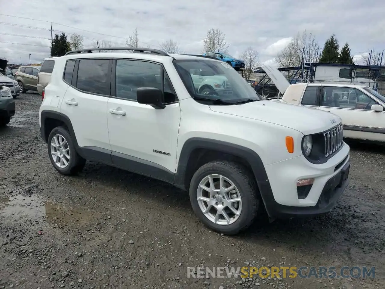 4 Photograph of a damaged car ZACNJBAB0KPK04130 JEEP RENEGADE 2019