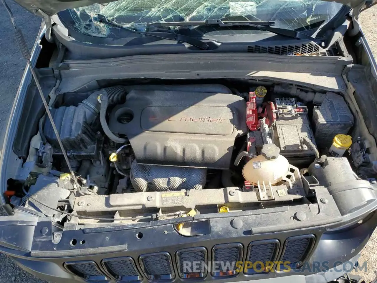 11 Photograph of a damaged car ZACNJBAB0KPK93696 JEEP RENEGADE 2019