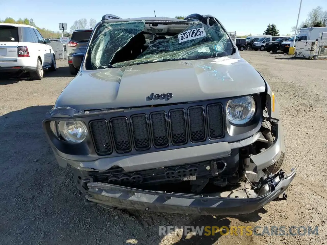 5 Photograph of a damaged car ZACNJBAB0KPK93696 JEEP RENEGADE 2019