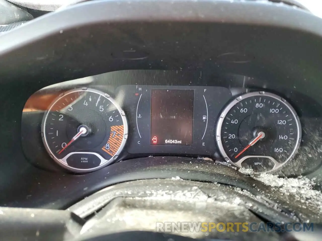 9 Photograph of a damaged car ZACNJBAB0KPK93696 JEEP RENEGADE 2019