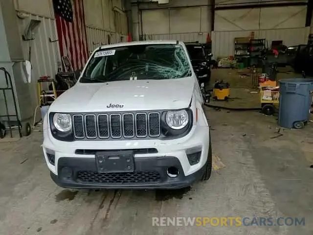 12 Photograph of a damaged car ZACNJBAB1KPK50551 JEEP RENEGADE 2019