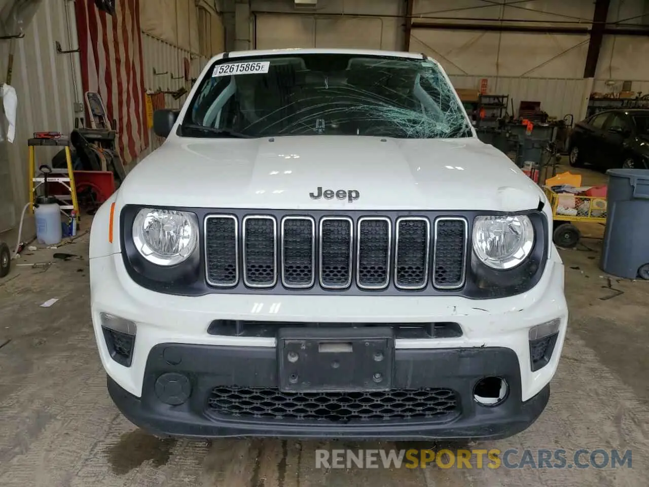 5 Photograph of a damaged car ZACNJBAB1KPK50551 JEEP RENEGADE 2019
