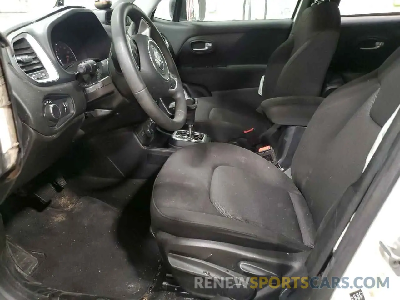 7 Photograph of a damaged car ZACNJBAB1KPK50551 JEEP RENEGADE 2019