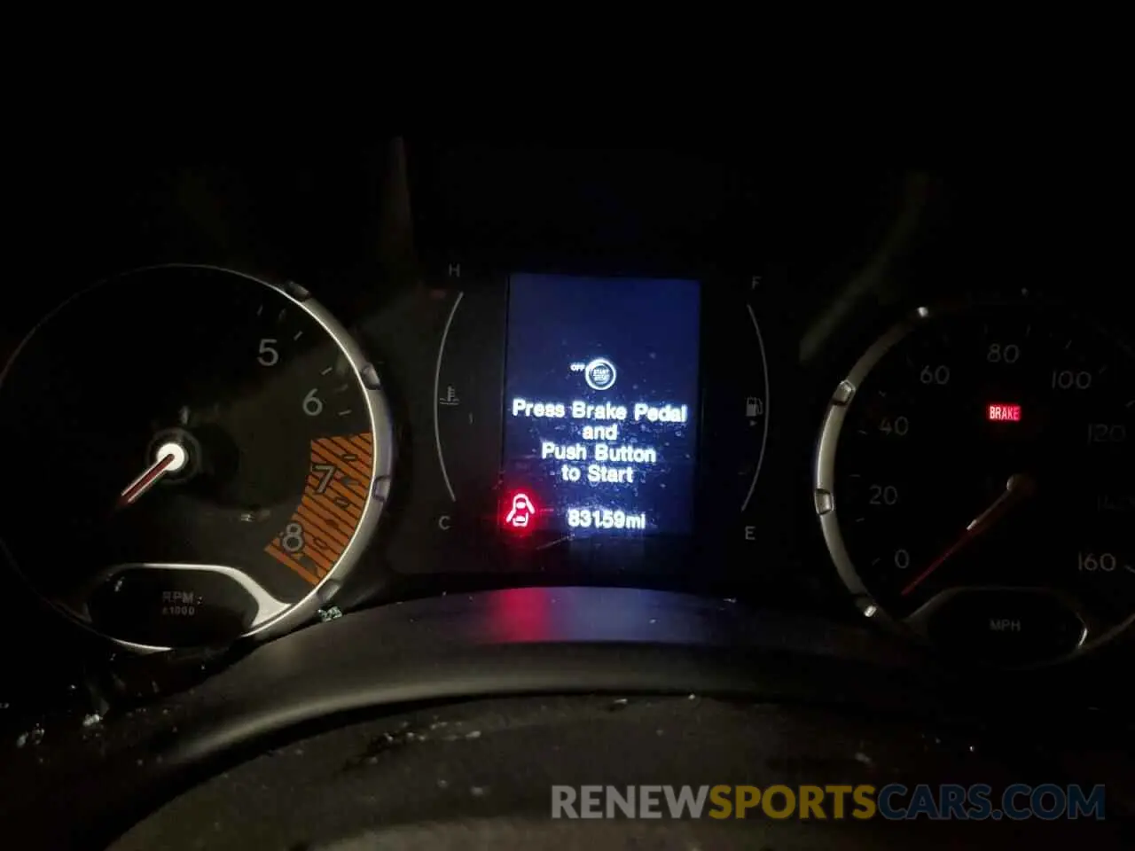 9 Photograph of a damaged car ZACNJBAB1KPK50551 JEEP RENEGADE 2019