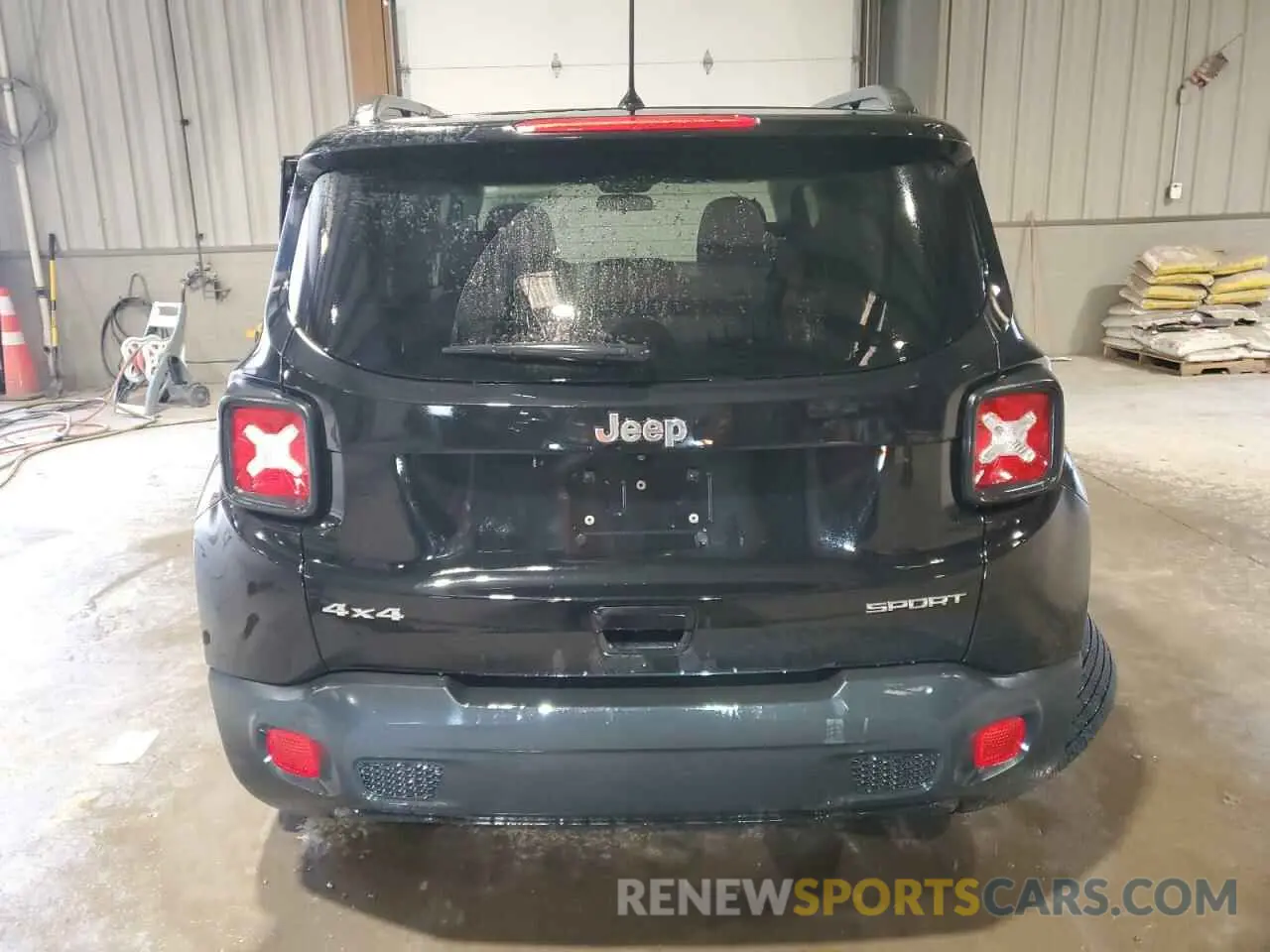 6 Photograph of a damaged car ZACNJBAB2KPJ97388 JEEP RENEGADE 2019