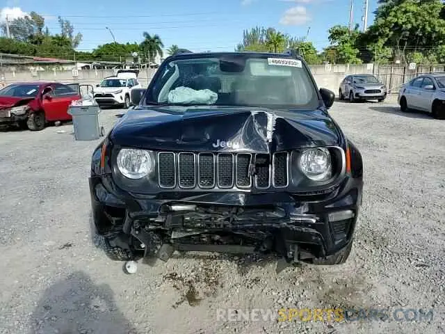 13 Photograph of a damaged car ZACNJBAB4KPJ73304 JEEP RENEGADE 2019