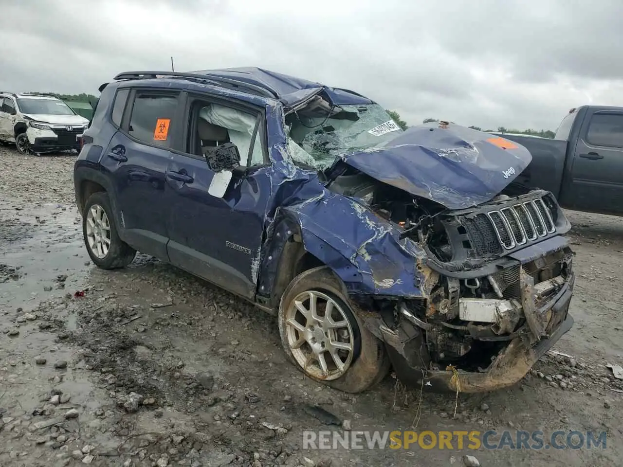 4 Photograph of a damaged car ZACNJBAB5KPJ80682 JEEP RENEGADE 2019