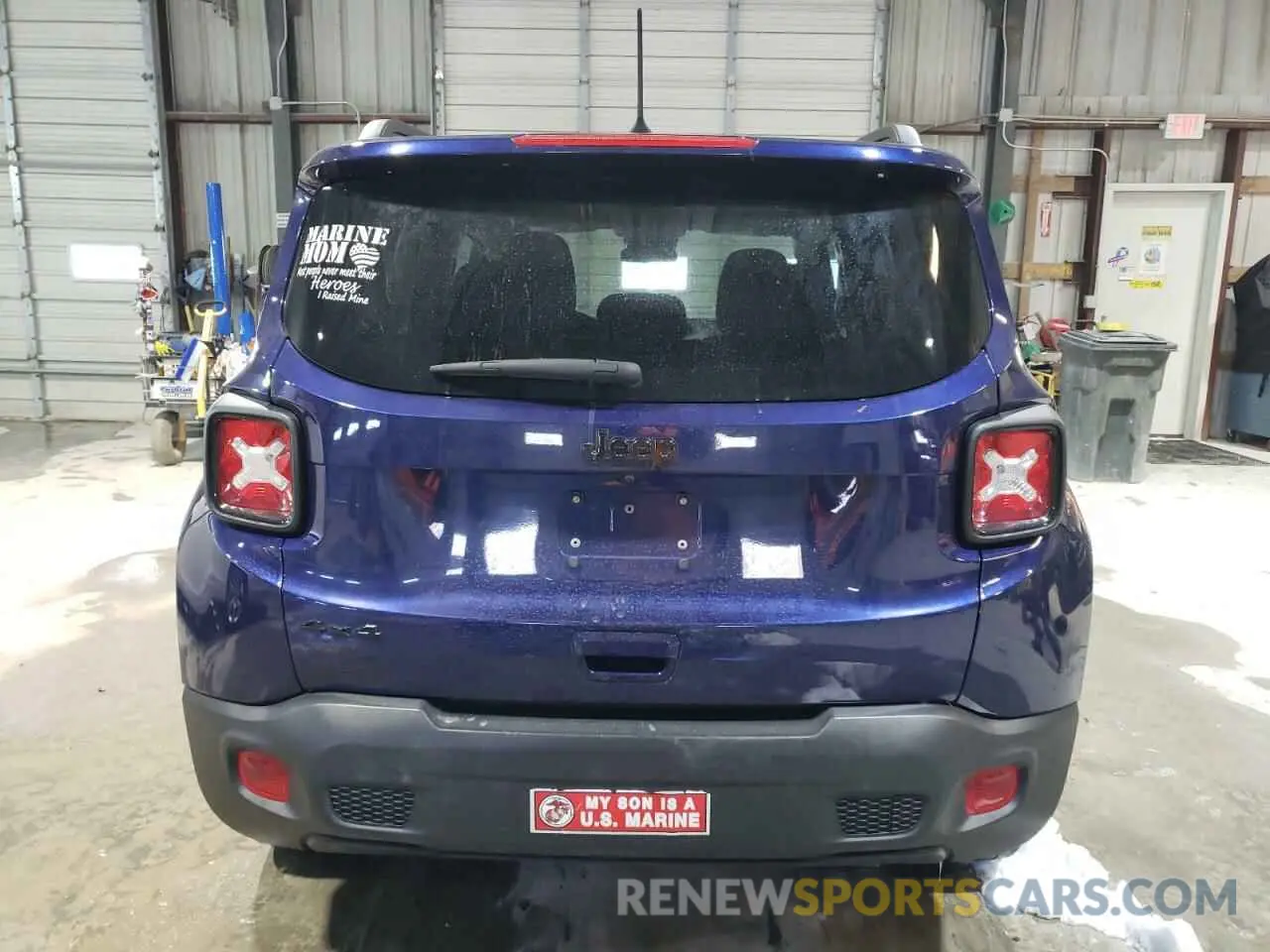 6 Photograph of a damaged car ZACNJBAB5KPK21165 JEEP RENEGADE 2019