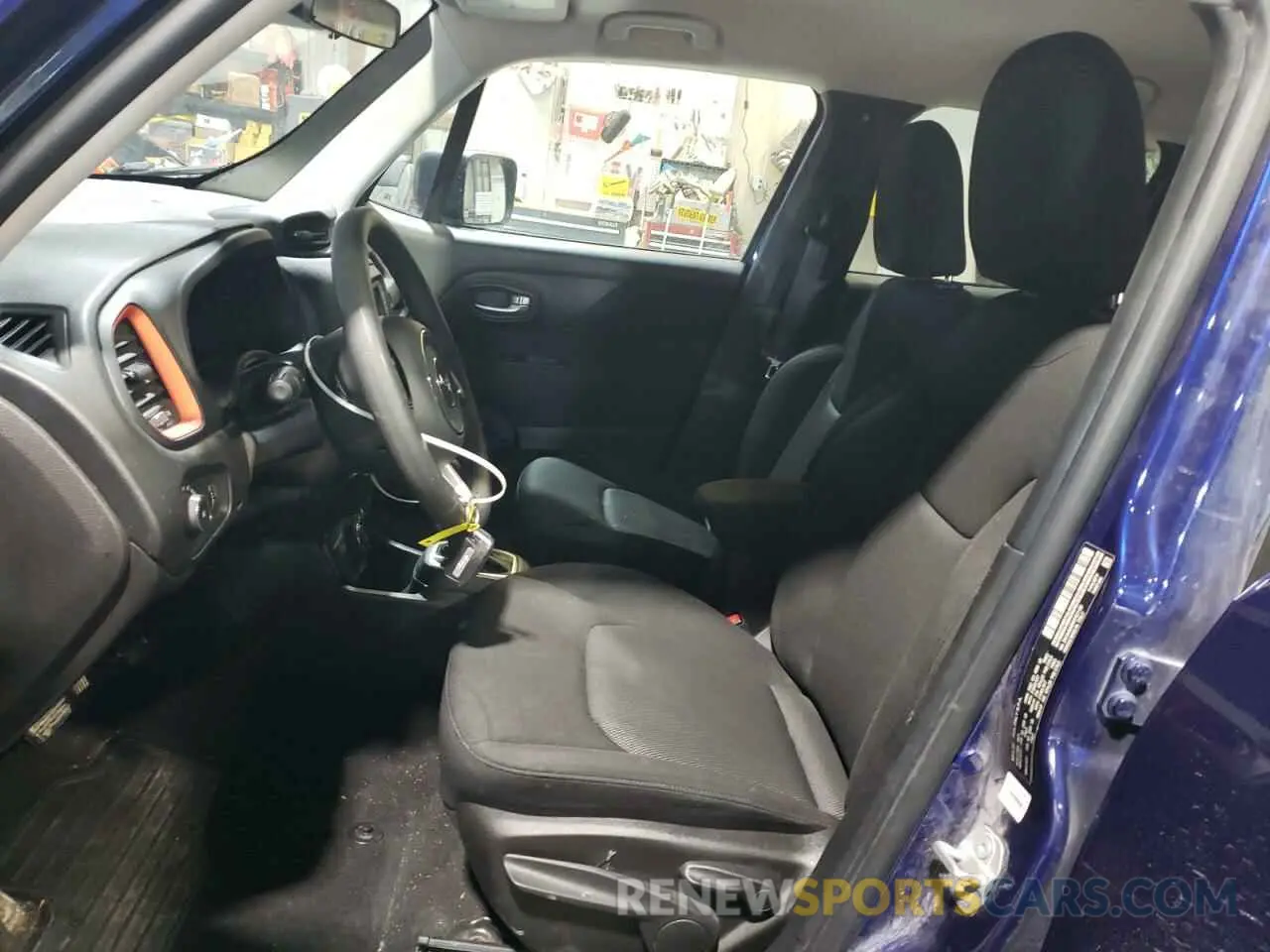 7 Photograph of a damaged car ZACNJBAB5KPK21165 JEEP RENEGADE 2019