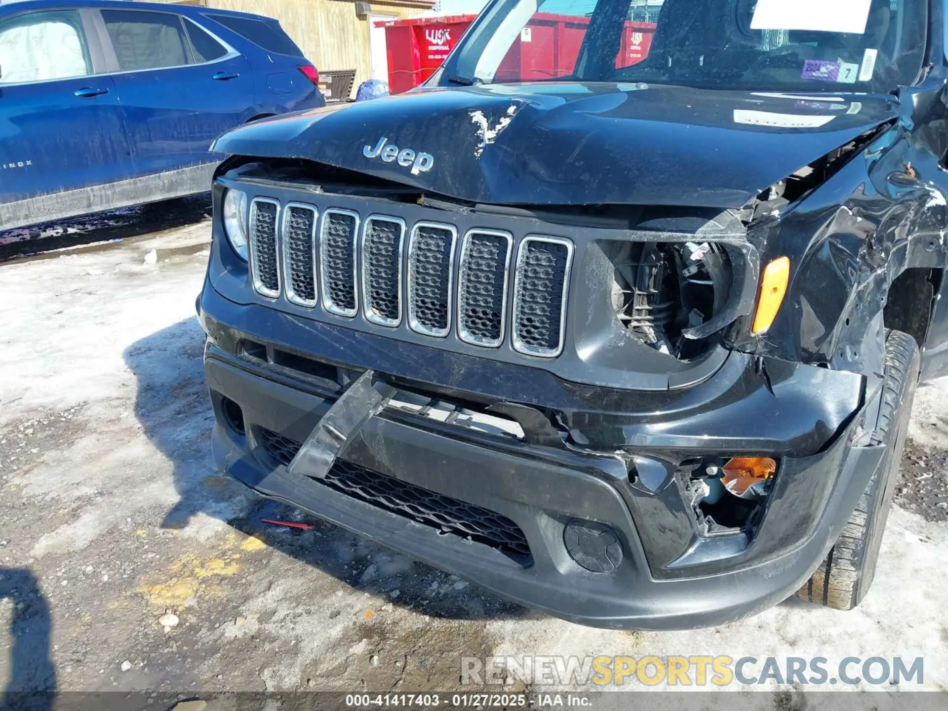 6 Photograph of a damaged car ZACNJBAB6KPJ76267 JEEP RENEGADE 2019