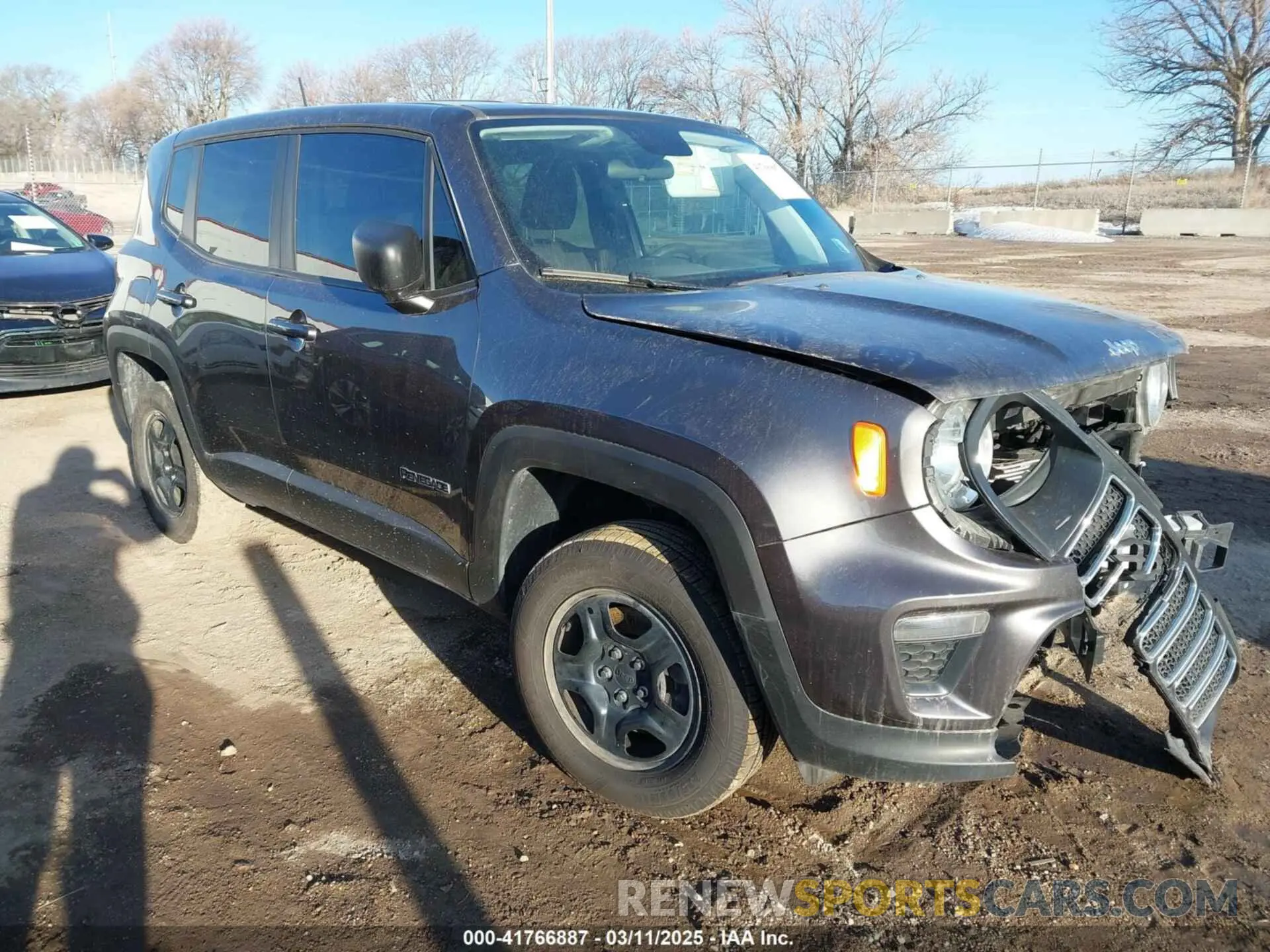 1 Photograph of a damaged car ZACNJBAB6KPJ80917 JEEP RENEGADE 2019