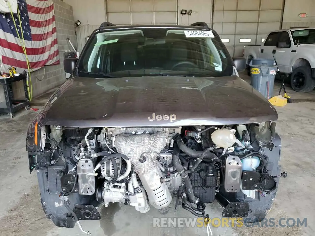 5 Photograph of a damaged car ZACNJBAB6KPK00521 JEEP RENEGADE 2019