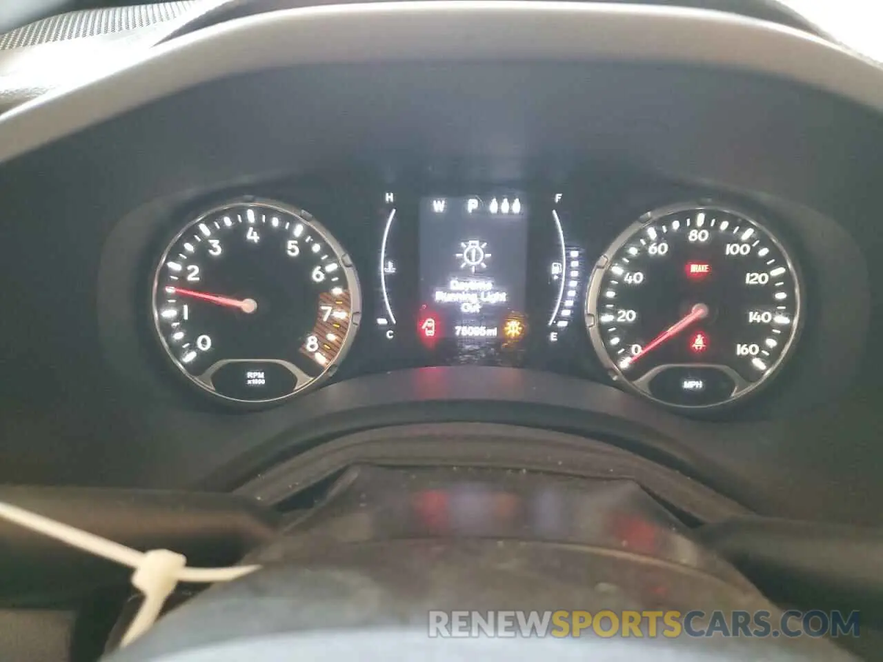 9 Photograph of a damaged car ZACNJBAB6KPK00521 JEEP RENEGADE 2019