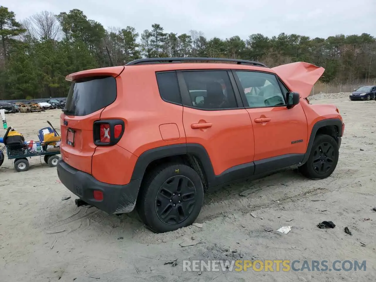3 Photograph of a damaged car ZACNJBAB7KPK29607 JEEP RENEGADE 2019