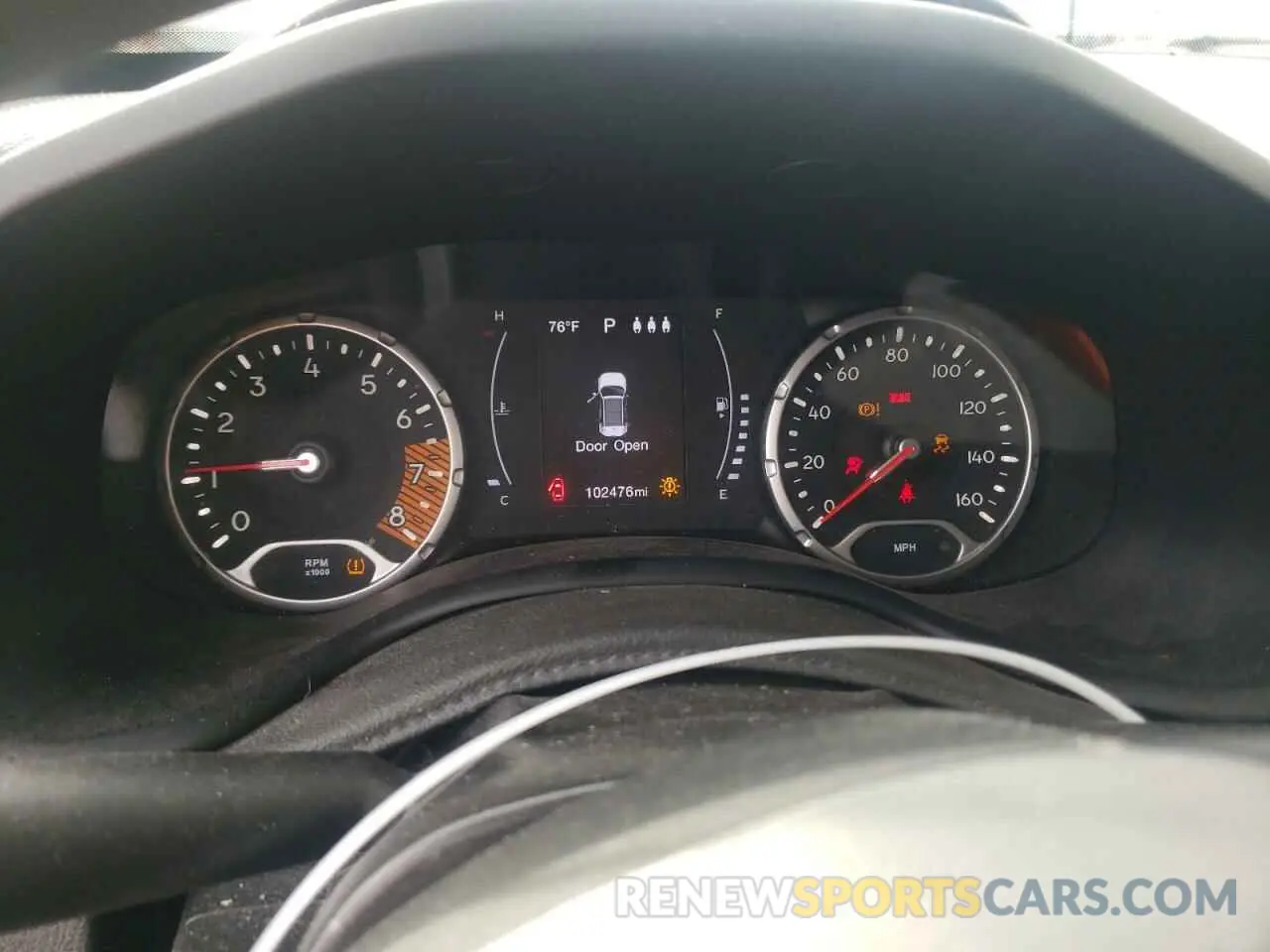 9 Photograph of a damaged car ZACNJBAB7KPK29607 JEEP RENEGADE 2019