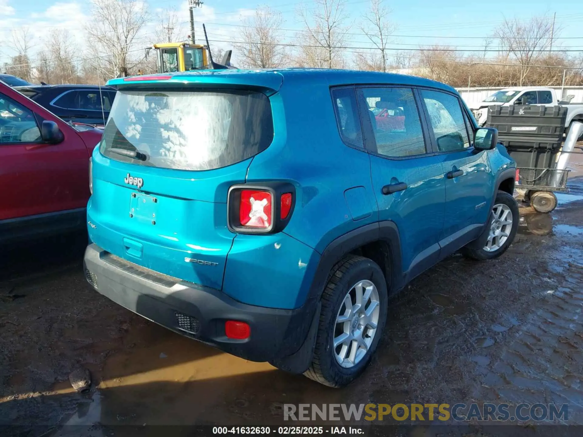 4 Photograph of a damaged car ZACNJBAB7KPK34175 JEEP RENEGADE 2019