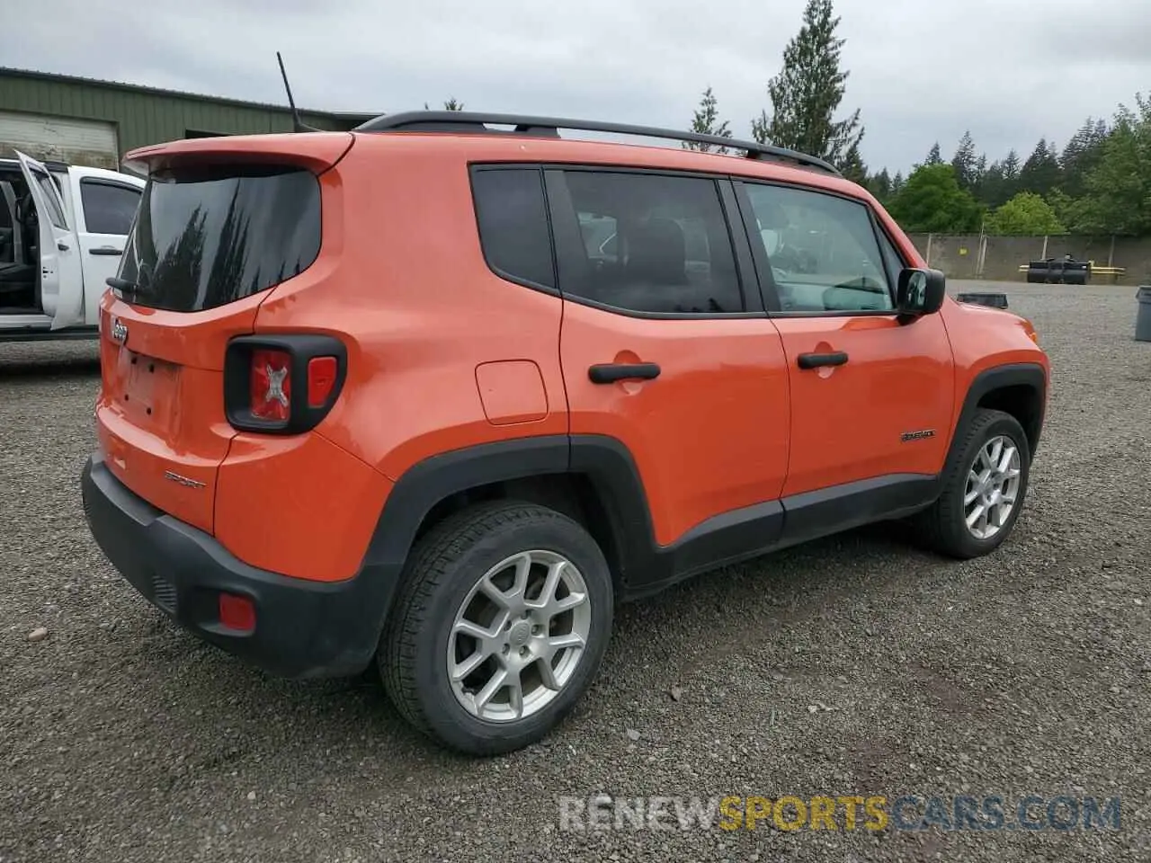 3 Photograph of a damaged car ZACNJBAB7KPK82176 JEEP RENEGADE 2019