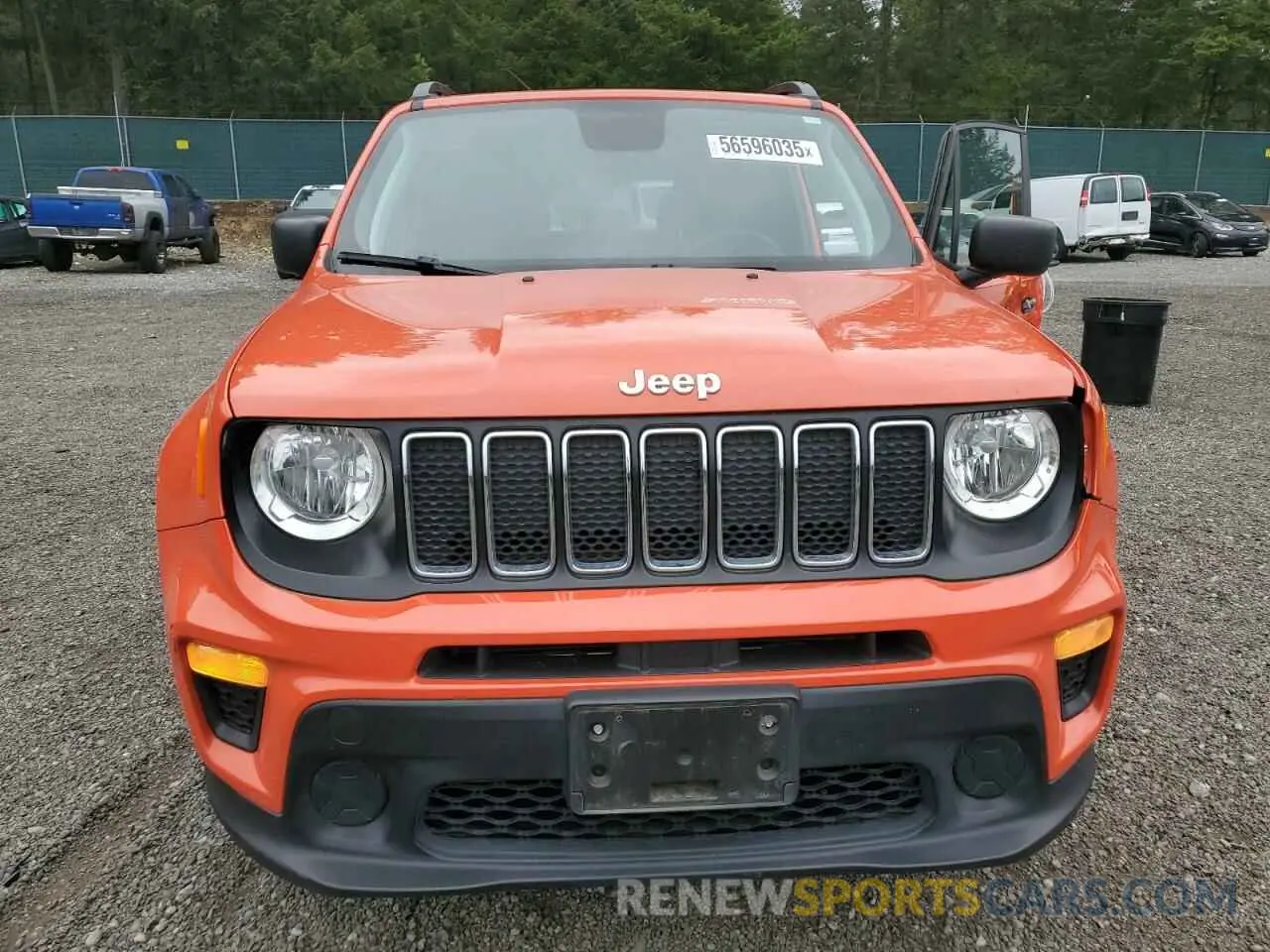 5 Photograph of a damaged car ZACNJBAB7KPK82176 JEEP RENEGADE 2019