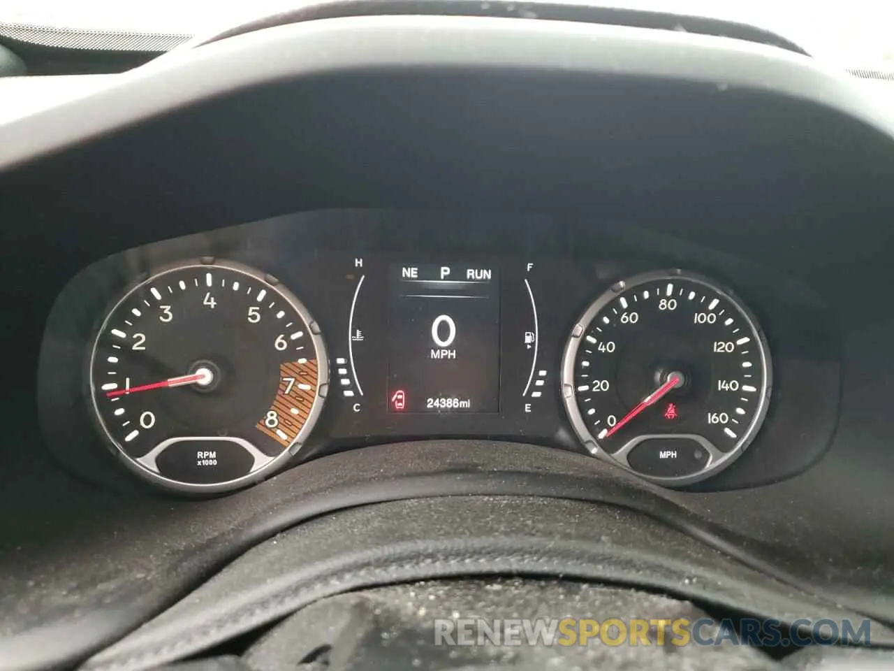 9 Photograph of a damaged car ZACNJBAB7KPK82176 JEEP RENEGADE 2019