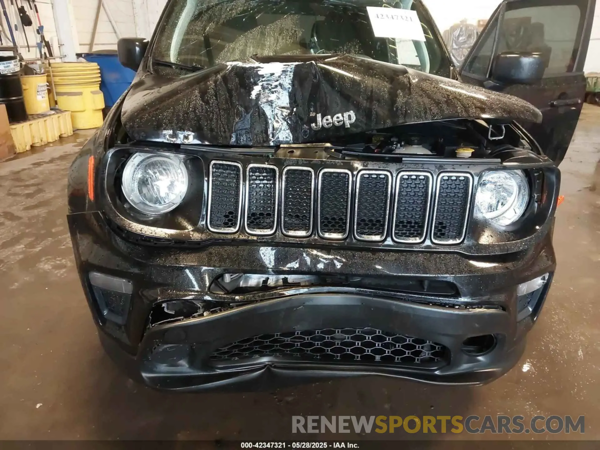 6 Photograph of a damaged car ZACNJBAB7KPK88737 JEEP RENEGADE 2019