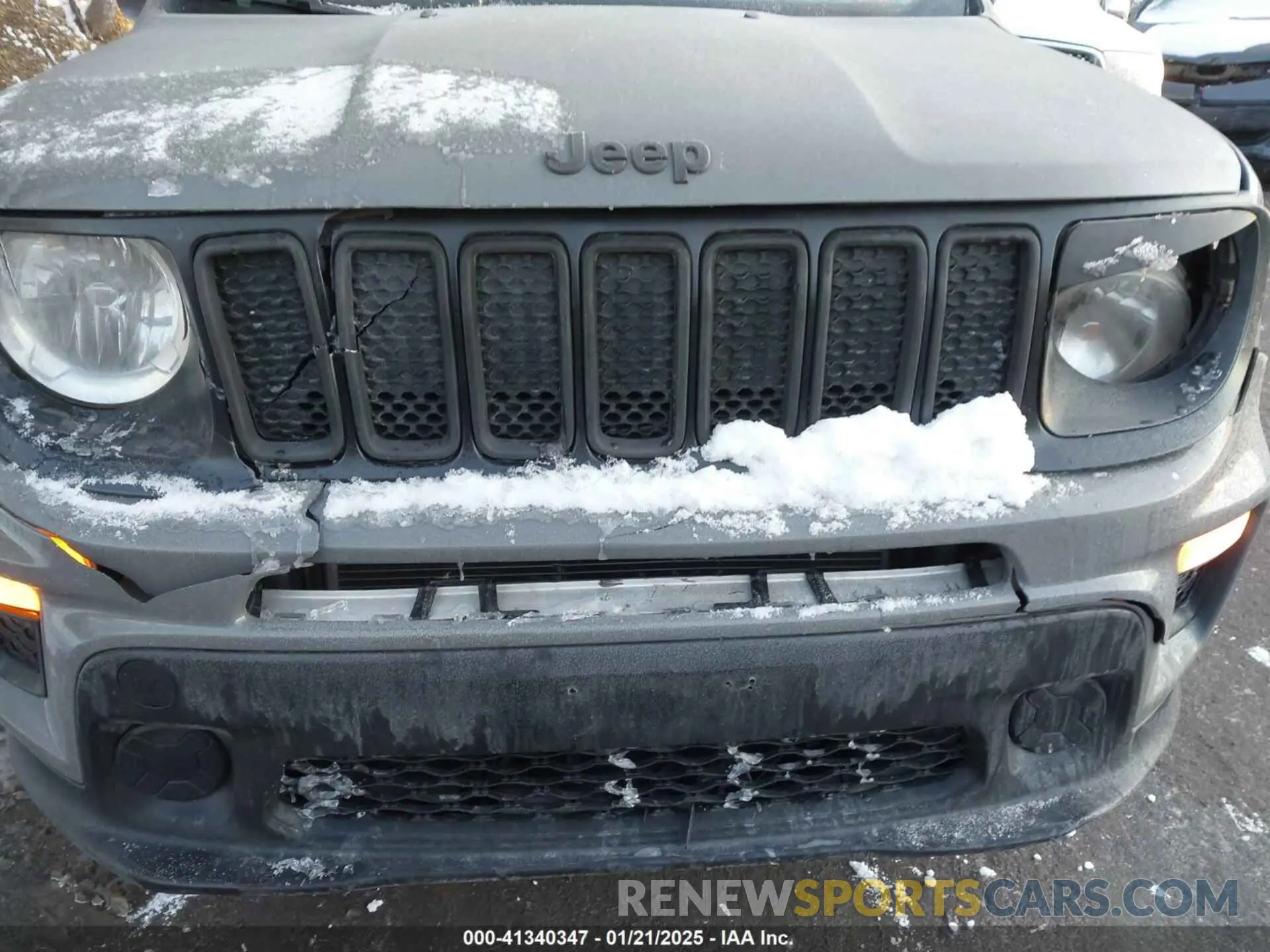 22 Photograph of a damaged car ZACNJBAB8KPK50966 JEEP RENEGADE 2019