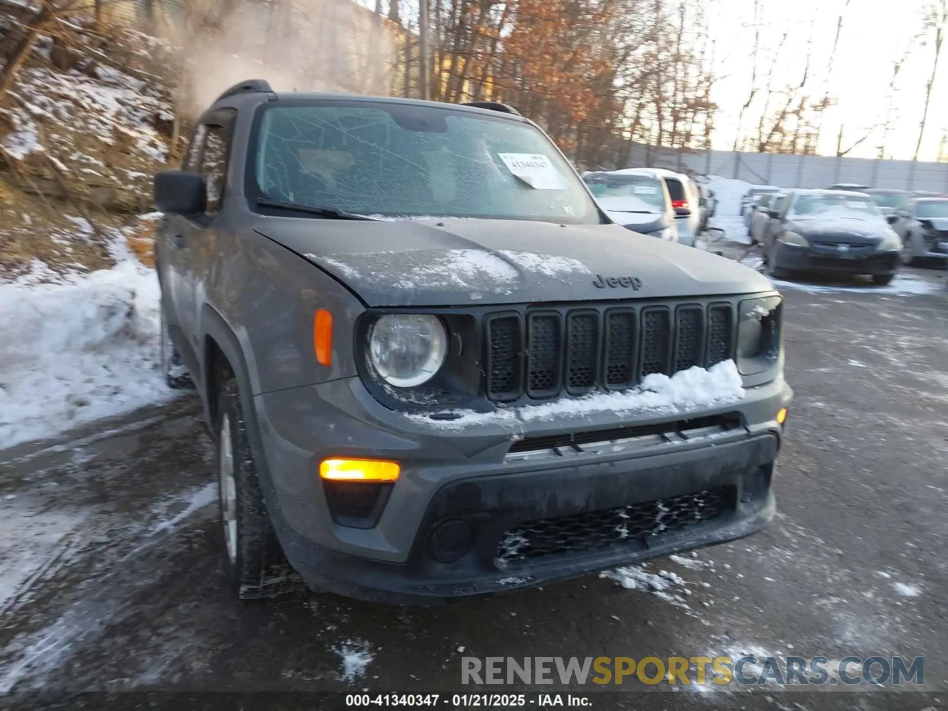 6 Photograph of a damaged car ZACNJBAB8KPK50966 JEEP RENEGADE 2019
