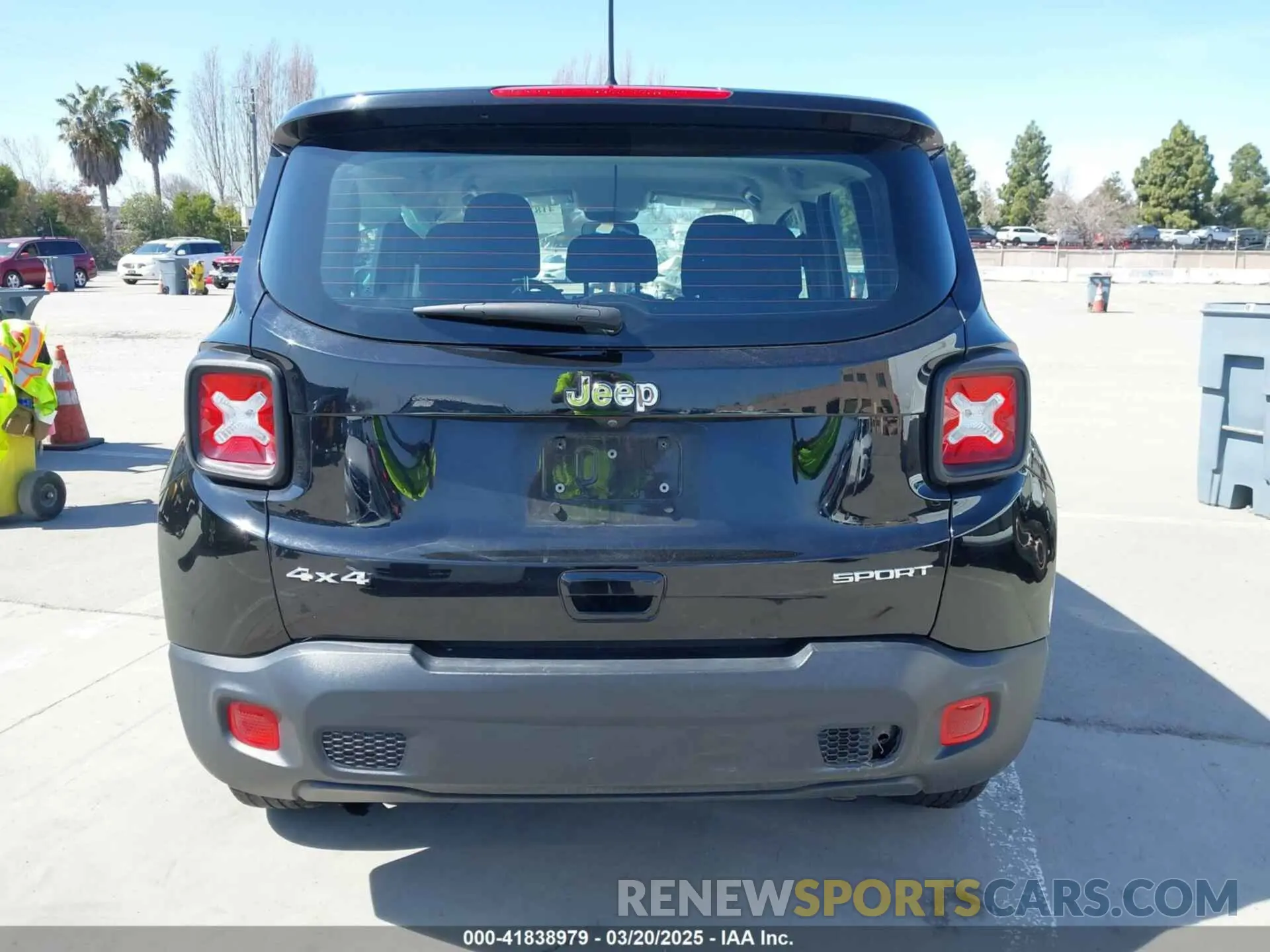 16 Photograph of a damaged car ZACNJBAB8KPK74653 JEEP RENEGADE 2019