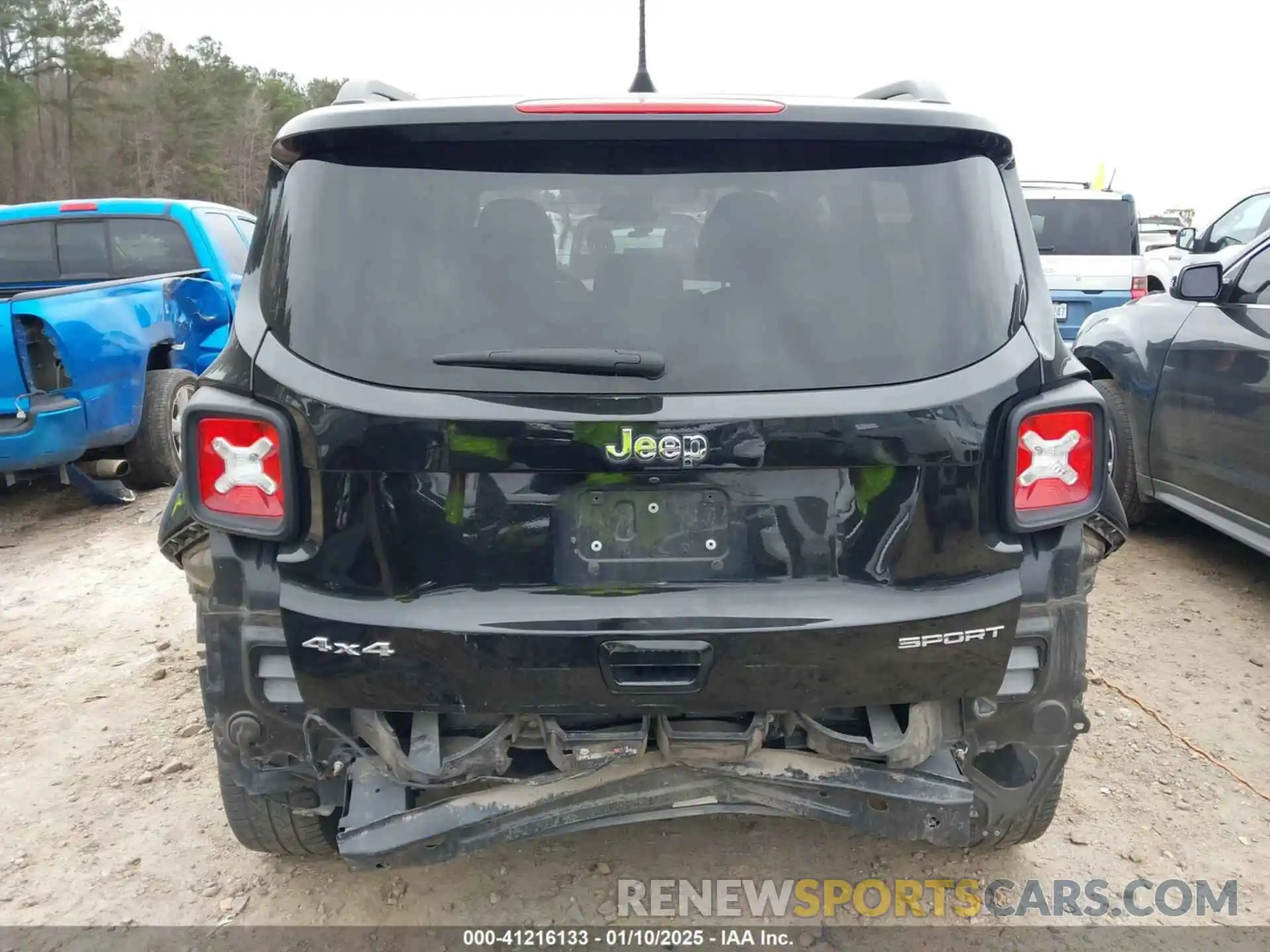 17 Photograph of a damaged car ZACNJBABXKPJ75459 JEEP RENEGADE 2019