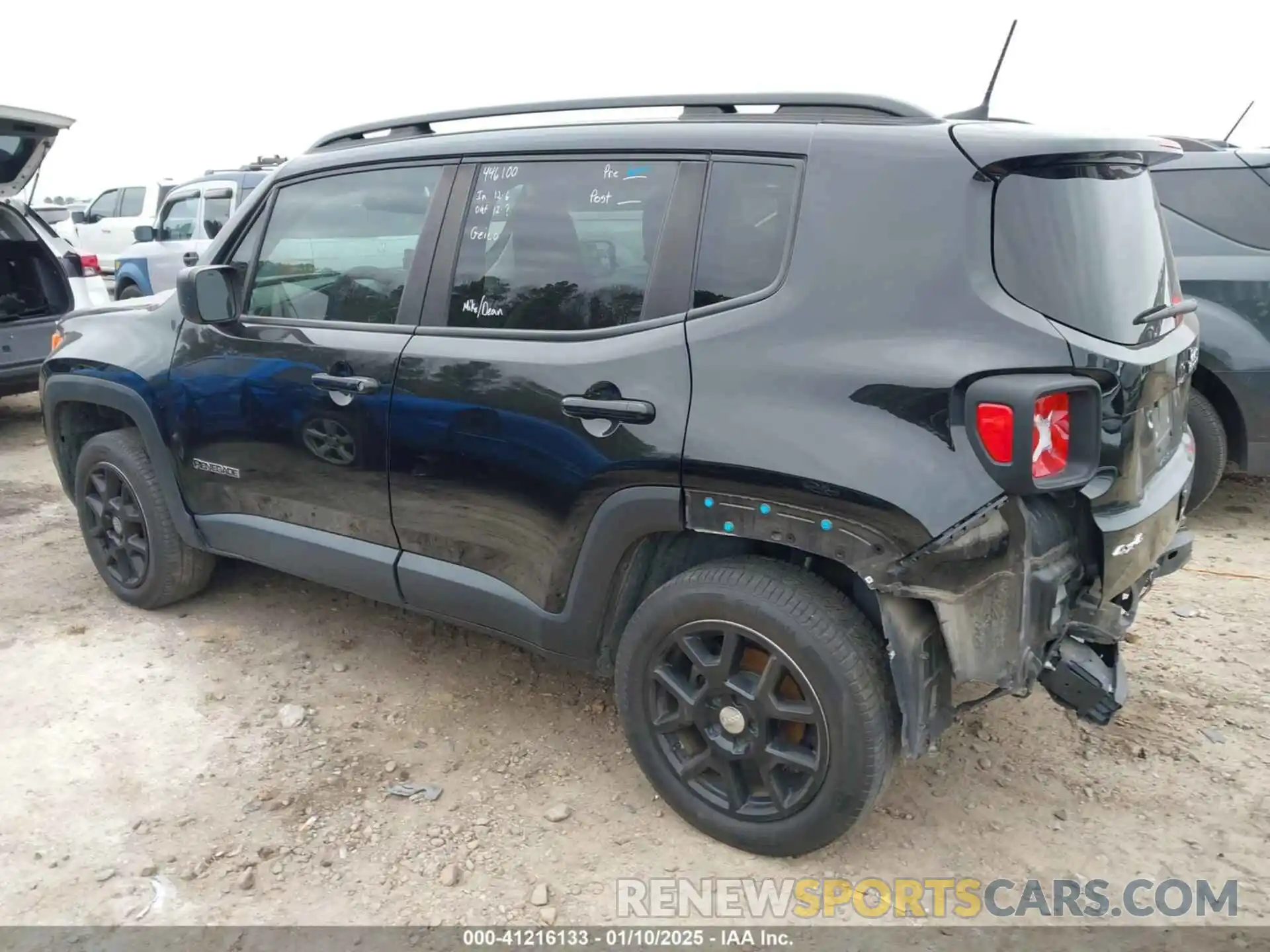 3 Photograph of a damaged car ZACNJBABXKPJ75459 JEEP RENEGADE 2019