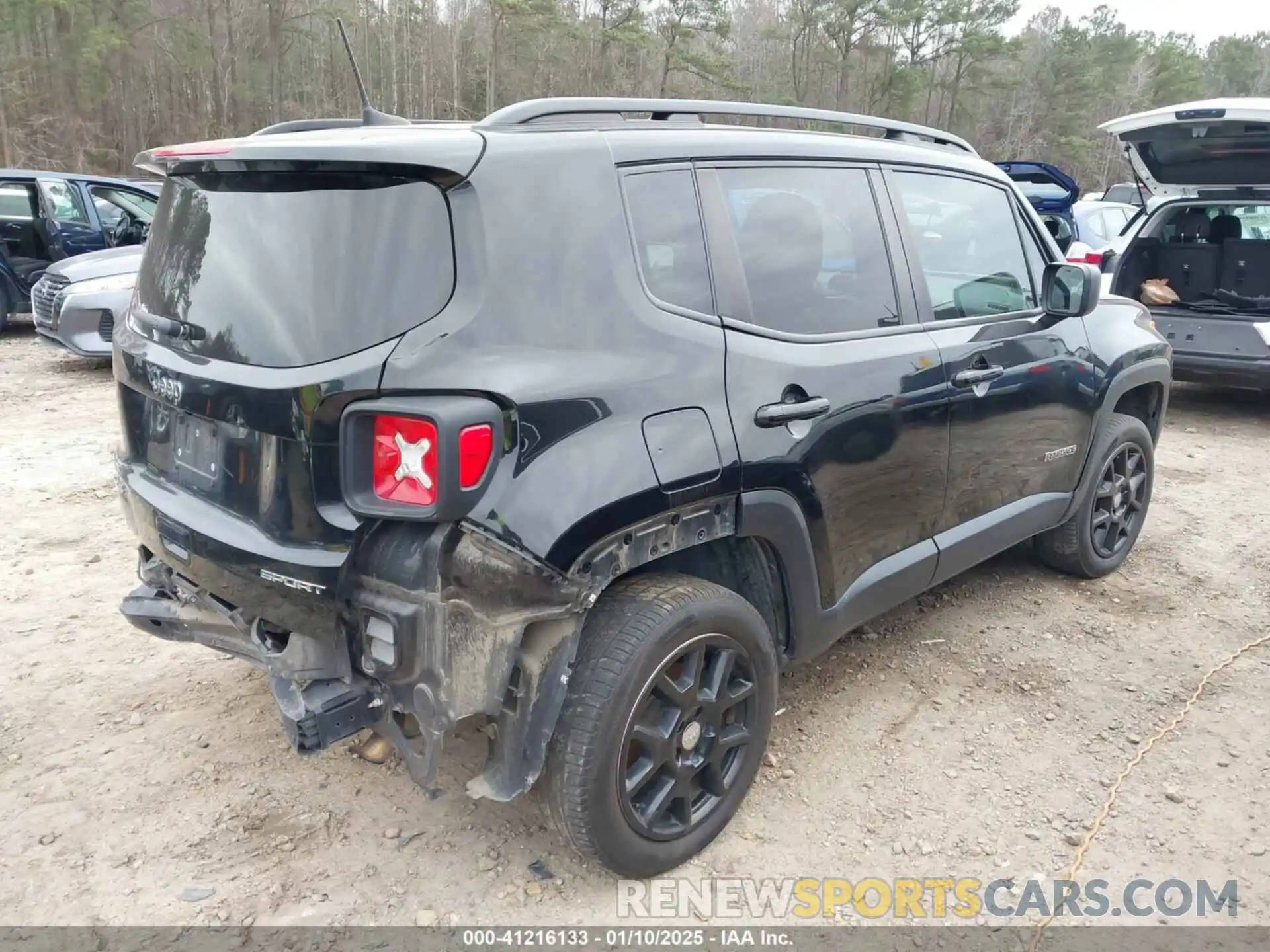 4 Photograph of a damaged car ZACNJBABXKPJ75459 JEEP RENEGADE 2019