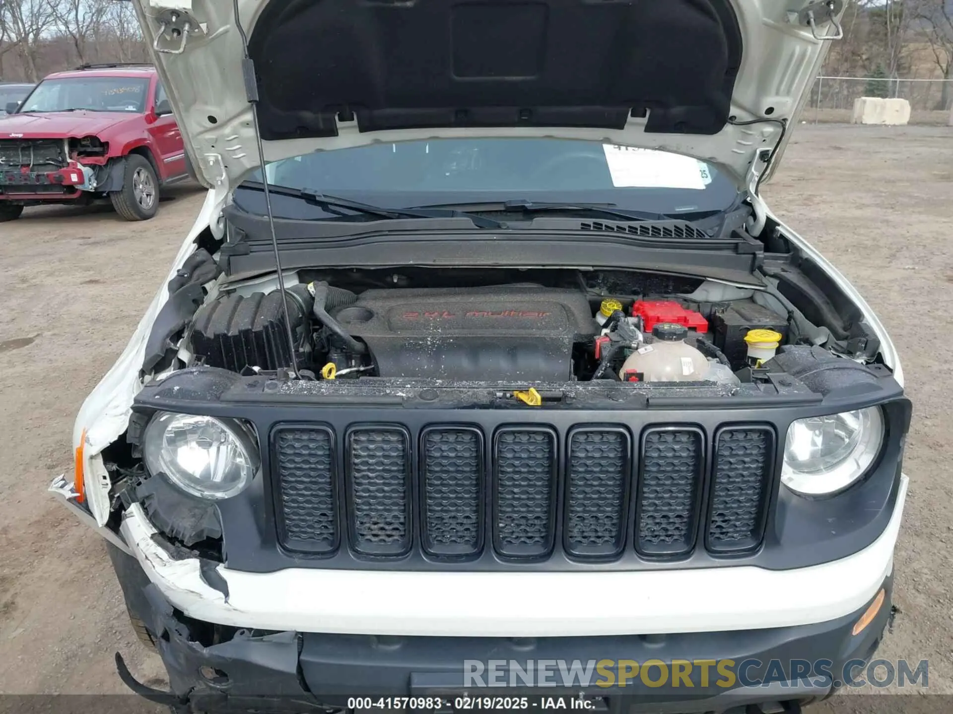 10 Photograph of a damaged car ZACNJBABXKPK92281 JEEP RENEGADE 2019