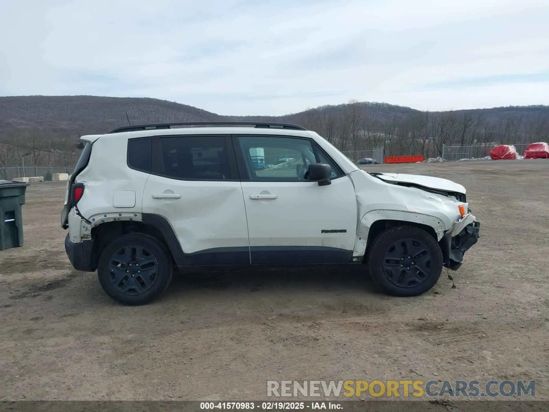 13 Photograph of a damaged car ZACNJBABXKPK92281 JEEP RENEGADE 2019