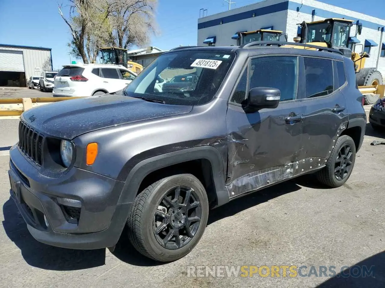 1 Photograph of a damaged car ZACNJBB15KPK19339 JEEP RENEGADE 2019