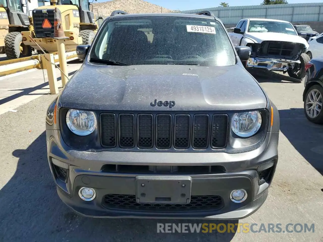 5 Photograph of a damaged car ZACNJBB15KPK19339 JEEP RENEGADE 2019