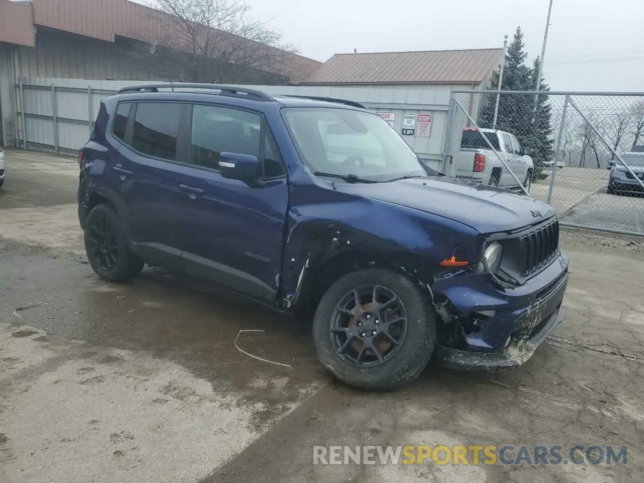 4 Photograph of a damaged car ZACNJBB1XKPK11477 JEEP RENEGADE 2019