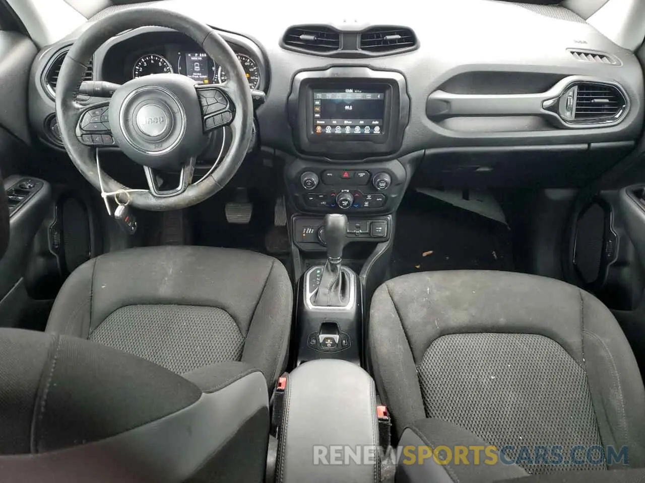 8 Photograph of a damaged car ZACNJBB1XKPK11477 JEEP RENEGADE 2019