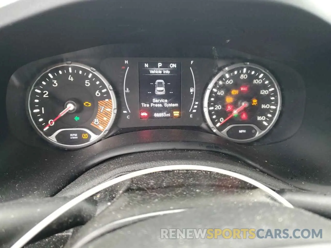 9 Photograph of a damaged car ZACNJBB1XKPK11477 JEEP RENEGADE 2019