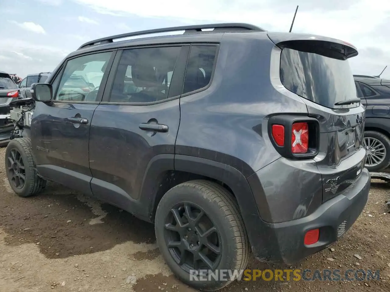 2 Photograph of a damaged car ZACNJBB1XKPK25752 JEEP RENEGADE 2019