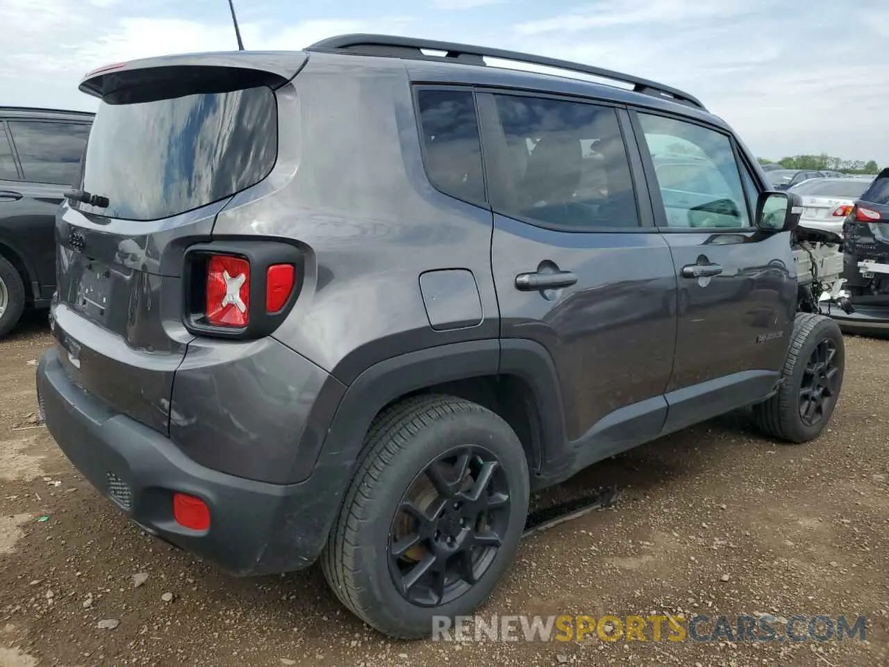 3 Photograph of a damaged car ZACNJBB1XKPK25752 JEEP RENEGADE 2019