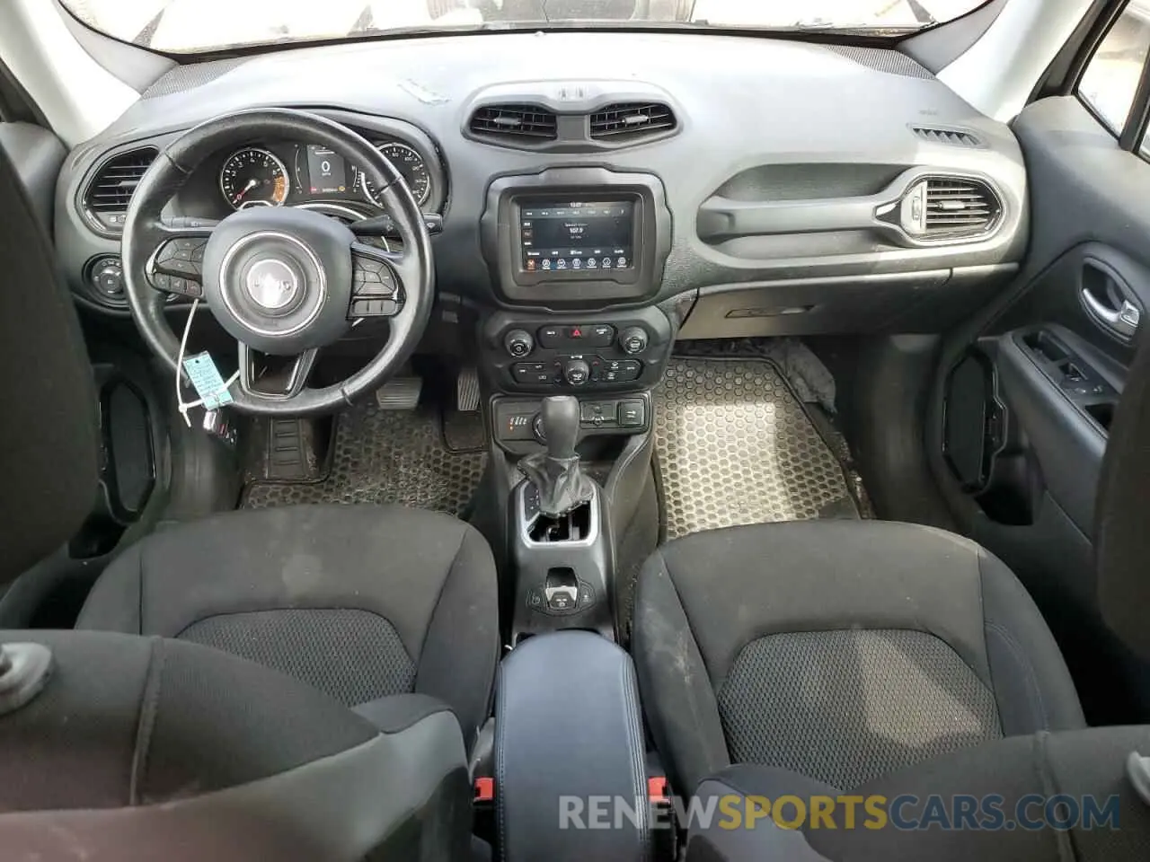 8 Photograph of a damaged car ZACNJBB1XKPK25752 JEEP RENEGADE 2019