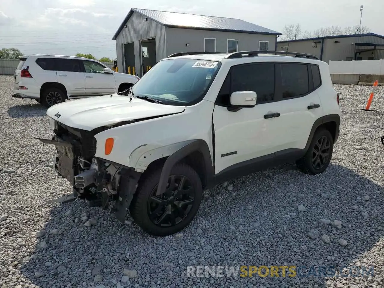 1 Photograph of a damaged car ZACNJBBB0KPJ96027 JEEP RENEGADE 2019