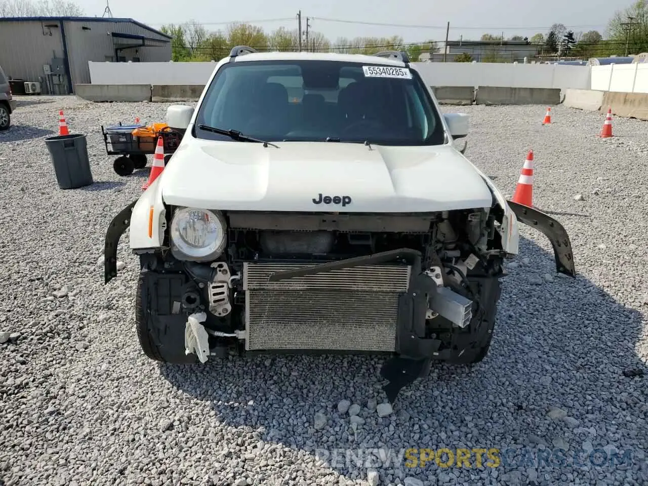 5 Photograph of a damaged car ZACNJBBB0KPJ96027 JEEP RENEGADE 2019